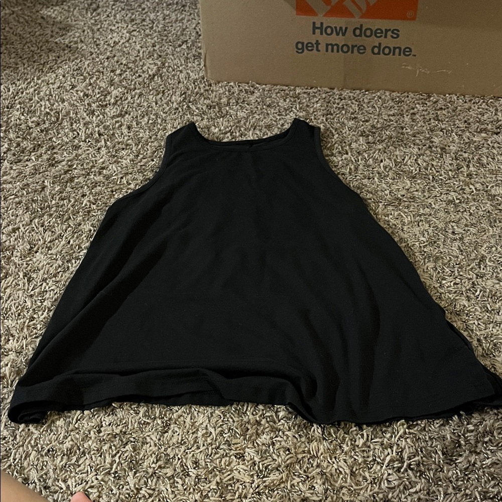 All in Motion Black Tank Top